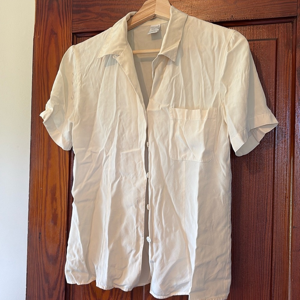 Vintage Land’s End Silk Top